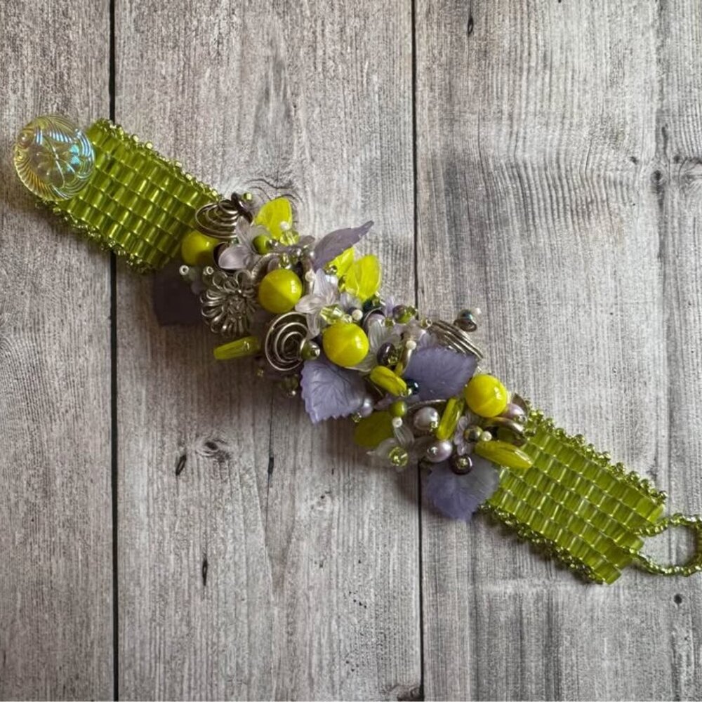 Handmade Garden Party Bracelet
